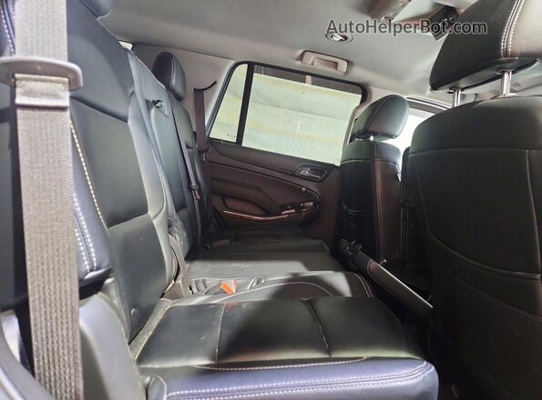 1GNSKAEC6LR122798 2020 CHEVROLET TAHOE Black უკანა სალონის ხედი