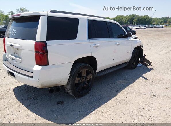 1GNSKAKC7GR468188 2016 CHEVROLET TAHOE White Tył prawy