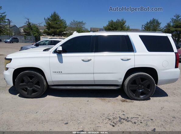 1GNSKAKC7GR468188 2016 CHEVROLET TAHOE White Widok wnętrza 360 stopni
