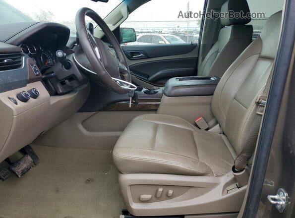 1GNSKBKC0GR297239 2016 CHEVROLET TAHOE Tan Widok wnętrza z przodu