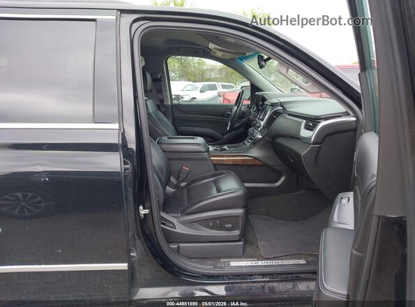 1GNSKBKC0HR315014 2017 CHEVROLET TAHOE Black Вид салону спереду