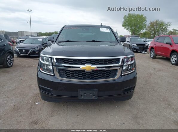 1GNSKBKC0HR315014 2017 CHEVROLET TAHOE Black Вид щитка приладів