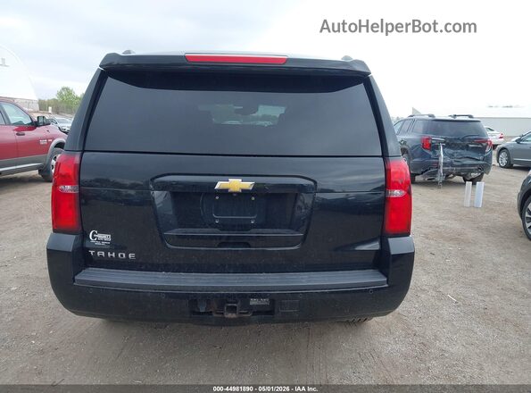 1GNSKBKC0HR315014 2017 CHEVROLET TAHOE Black 