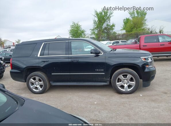 1GNSKBKC0HR315014 2017 CHEVROLET TAHOE Black Вид задньої частини салону