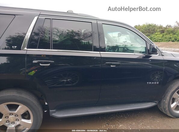 1GNSKBKC0HR387430 2017 CHEVROLET TAHOE Black Rear interior view
