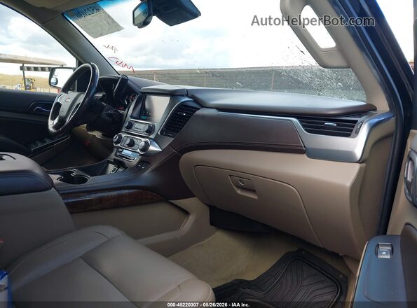 1GNSKBKC0JR146943 2018 CHEVROLET TAHOE Black Widok wnętrza z przodu