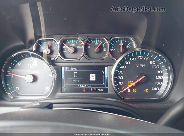 1GNSKBKC0JR146943 2018 CHEVROLET TAHOE Black Widok tylnych siedzeń