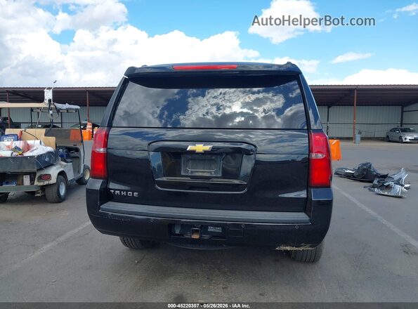 1GNSKBKC0JR146943 2018 CHEVROLET TAHOE Black 