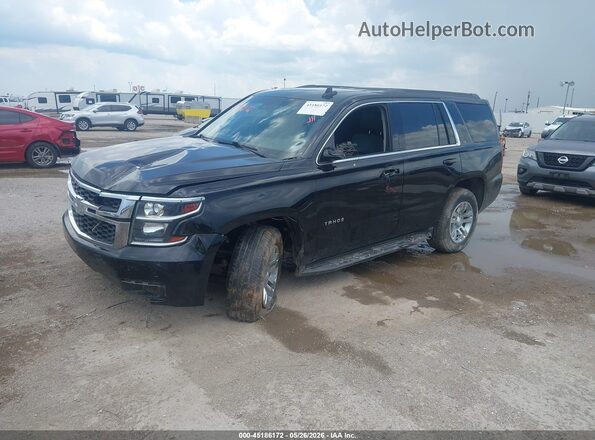 1GNSKBKC0JR338721 2018 CHEVROLET TAHOE Black სალონის 360-გრადუსიანი ხედი