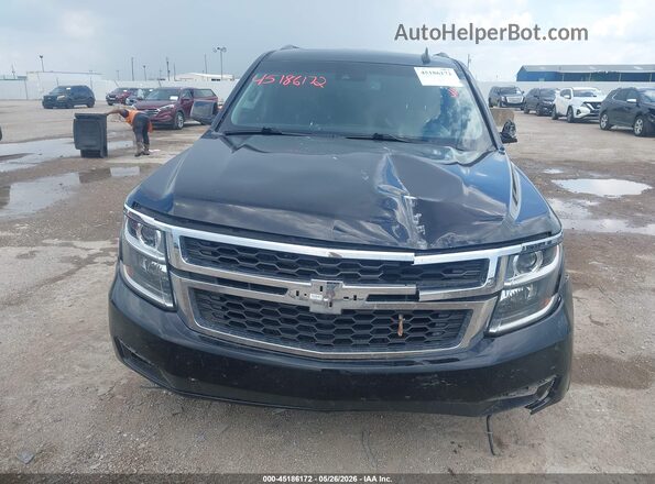 1GNSKBKC0JR338721 2018 CHEVROLET TAHOE Black წინა ხედი