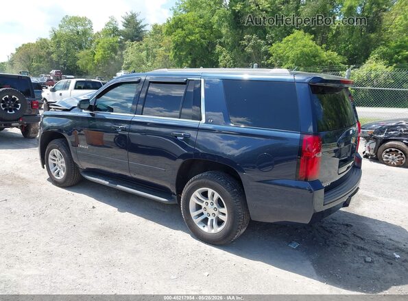 1GNSKBKC0LR173367 2020 CHEVROLET TAHOE Черный Задняя левая четверть