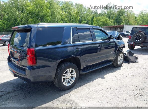 1GNSKBKC0LR173367 2020 CHEVROLET TAHOE Черный Задняя правая четверть