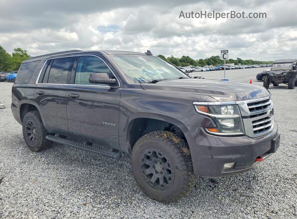 1GNSKBKC1JR220693 2018 CHEVROLET TAHOE Black წინა მარჯვენა