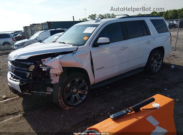1GNSKBKC2GR377609 2016 CHEVROLET TAHOE Beige Vista tres cuartos delantera izquierda