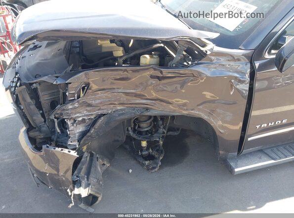 1GNSKBKC2HR226156 2017 CHEVROLET TAHOE Gray Front view