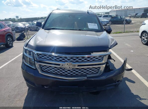 1GNSKBKC2HR226156 2017 CHEVROLET TAHOE Gray Rear interior view