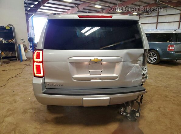 1GNSKBKC2JR262872 2018 CHEVROLET TAHOE Silver 