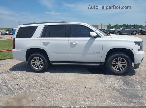 1GNSKBKC2KR230845 2019 CHEVROLET TAHOE Белый Вид задней части салона