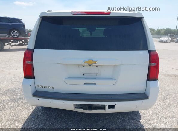 1GNSKBKC2KR230845 2019 CHEVROLET TAHOE Белый 