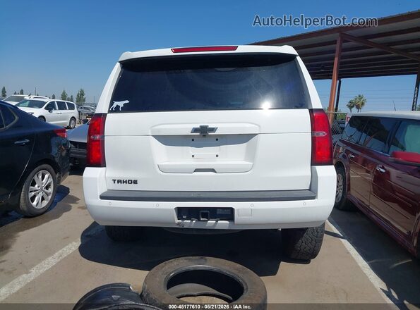 1GNSKBKC3GR414960 2016 CHEVROLET TAHOE White 