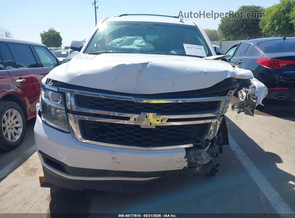 1GNSKBKC3GR414960 2016 CHEVROLET TAHOE White Widok wnętrza z tyłu