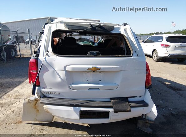 1GNSKBKC3LR247722 2020 CHEVROLET TAHOE White Widok z przodu