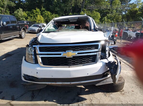 1GNSKBKC3LR247722 2020 CHEVROLET TAHOE White Widok wnętrza z tyłu