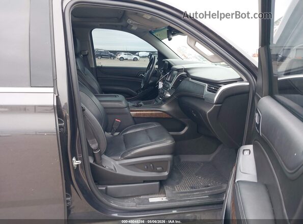 1GNSKBKC4JR372726 2018 CHEVROLET TAHOE Gray Front interior view