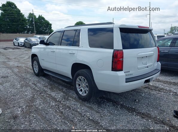 1GNSKBKC4KR143299 2019 CHEVROLET TAHOE White Задня ліва чверть