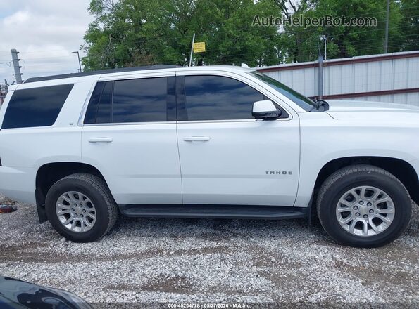 1GNSKBKC4KR143299 2019 CHEVROLET TAHOE White Вид задньої частини салону