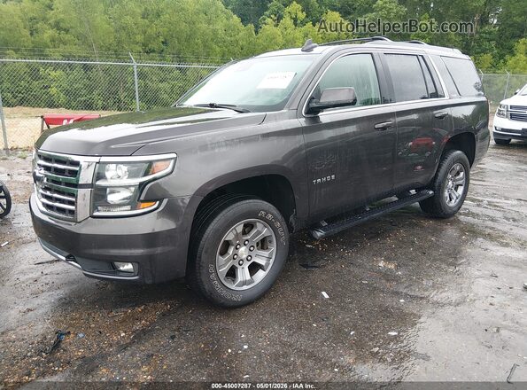 1GNSKBKC5HR315946 2017 CHEVROLET TAHOE Black Առջևի ձախ երեք քառորդ տեսարան
