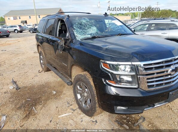 1GNSKBKC5JR293114 2018 CHEVROLET TAHOE Black Front view