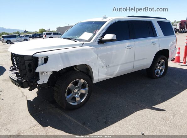 1GNSKBKC5LR176569 2020 CHEVROLET TAHOE White Front left