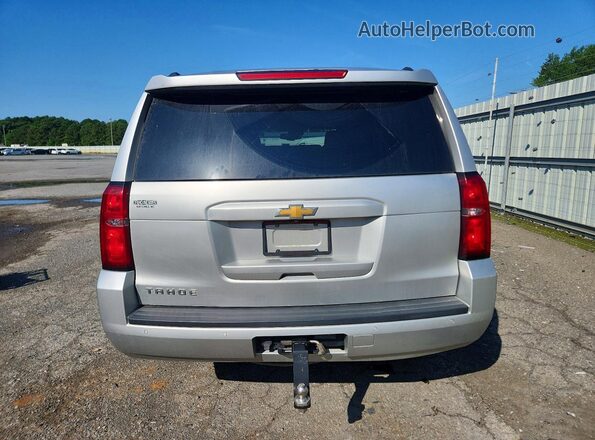 1GNSKBKC6LR151146 2020 CHEVROLET TAHOE Silver Вид ззаду