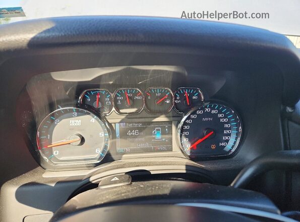 1GNSKBKC6LR151146 2020 CHEVROLET TAHOE Silver Вид щитка приладів