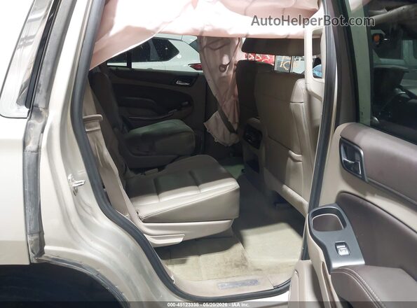 1GNSKBKC7GR320287 2016 CHEVROLET TAHOE Gold Widok naklejki z numerem VIN