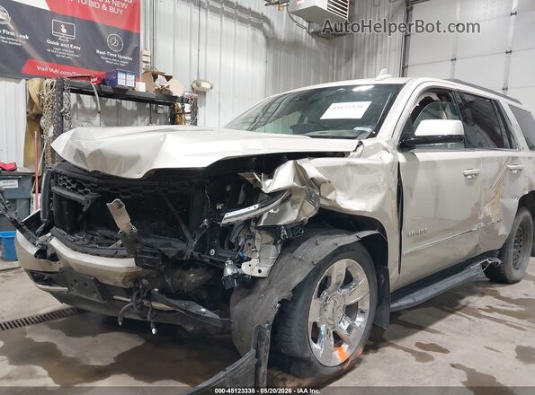 1GNSKBKC7GR320287 2016 CHEVROLET TAHOE Gold Widok z przodu