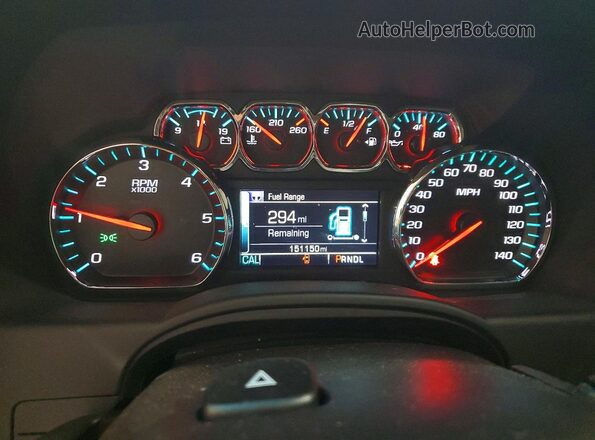 1GNSKBKC7HR190867 2017 CHEVROLET TAHOE Белый 