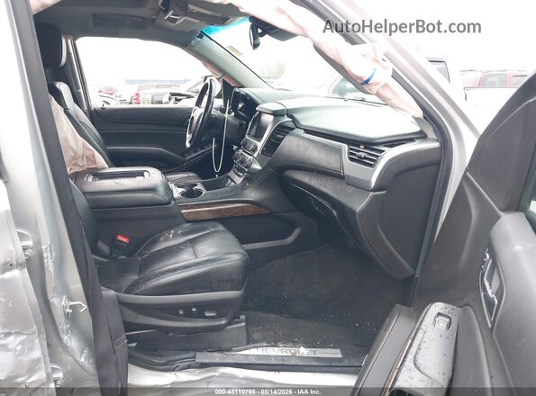 1GNSKBKC8GR124164 2016 CHEVROLET TAHOE Silver Widok wnętrza z przodu