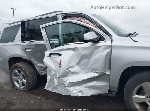 1GNSKBKC8GR124164 2016 CHEVROLET TAHOE Silver Widok z przodu
