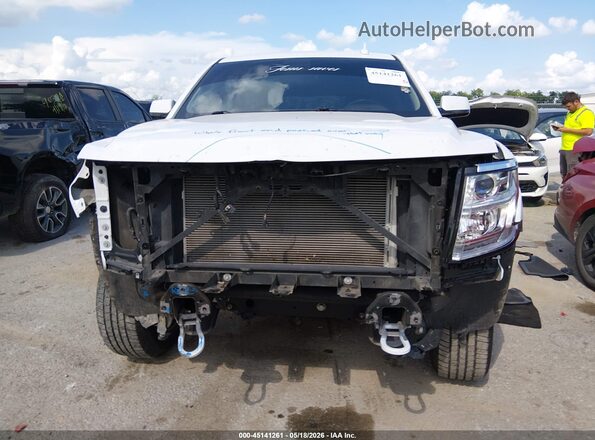 1GNSKBKC8JR186459 2018 CHEVROLET TAHOE Белый Вид задней части салона