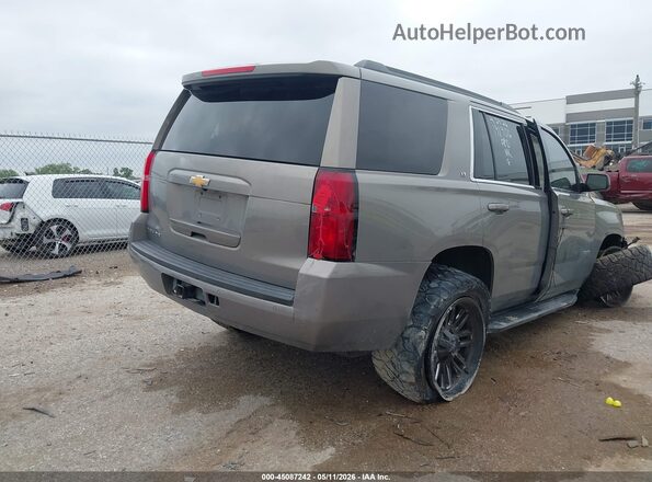 1GNSKBKC8JR325814 2018 CHEVROLET TAHOE Beige Tył prawy