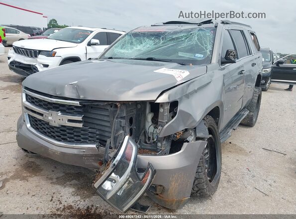 1GNSKBKC8JR325814 2018 CHEVROLET TAHOE Beige Widok z przodu
