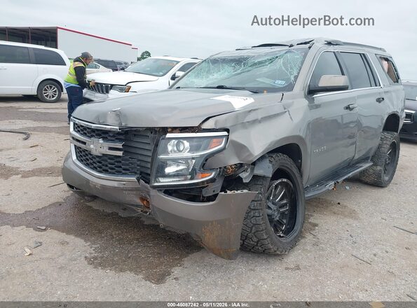 1GNSKBKC8JR325814 2018 CHEVROLET TAHOE Beige Przód lewy