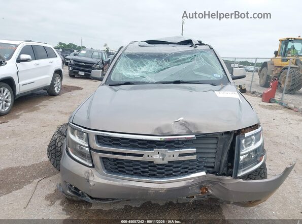 1GNSKBKC8JR325814 2018 CHEVROLET TAHOE Beige Widok deski rozdzielczej