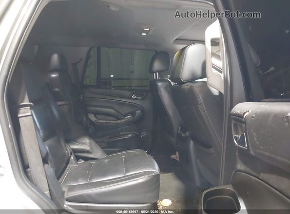 1GNSKBKC8JR393529 2018 CHEVROLET TAHOE Silver VIN կոդի պիտակի տեսք