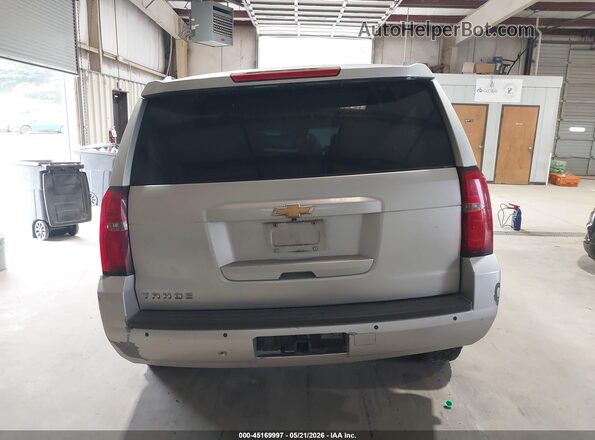1GNSKBKC8JR393529 2018 CHEVROLET TAHOE Silver 