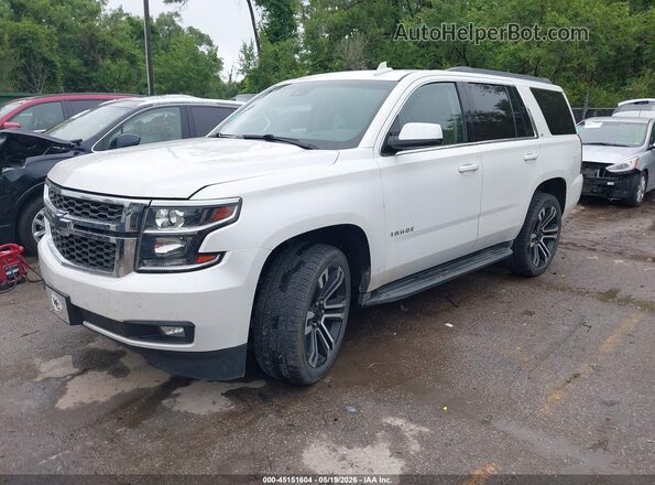 1GNSKBKC9GR166732 2016 CHEVROLET TAHOE White Vista tres cuartos delantera izquierda