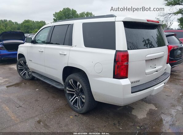 1GNSKBKC9GR166732 2016 CHEVROLET TAHOE White Trasero izquierdo