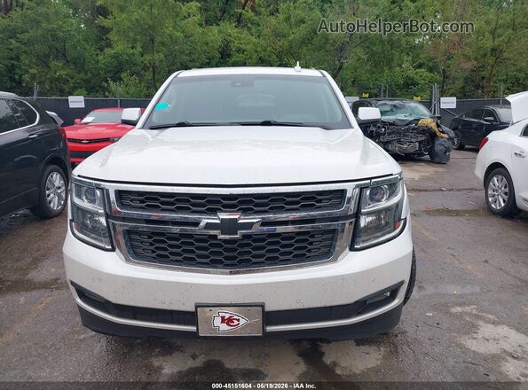 1GNSKBKC9GR166732 2016 CHEVROLET TAHOE White Vista del cuadro de instrumentos